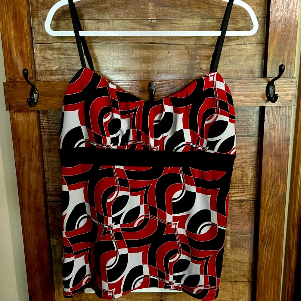 Style & co Shirt XL red and black